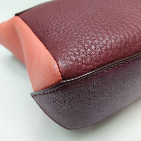 Marc By Marc Jacobs Purple Pebbled Leather Zipper Closure Crossbody Bag - Picture 8 of 16